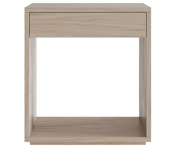 Consola 1 cajón de 80 roble nórdica Osaka