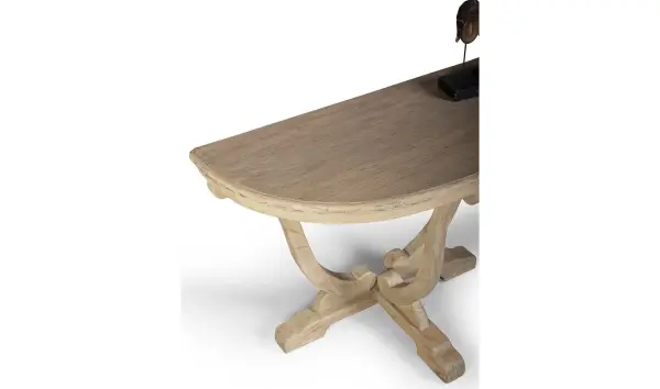 Consola media luna vintage Artisan