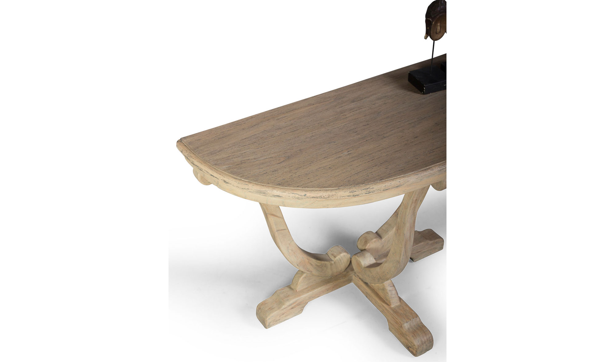 Consola media luna vintage Artisan