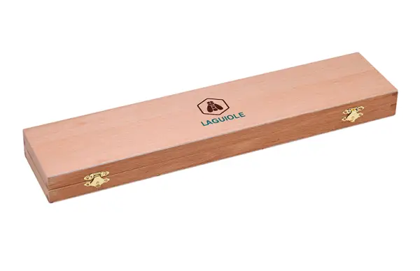 Cuchillo sable madera pakka oscuro