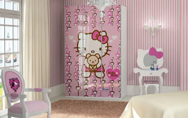 Dormitorio Hello Kitty Romantica