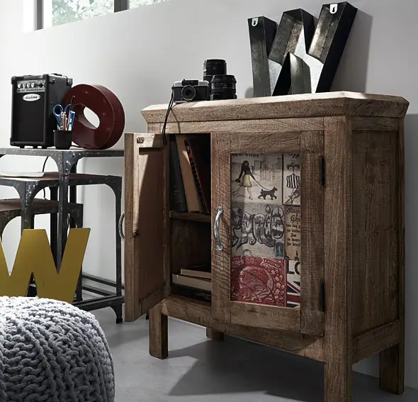 Dormitorio industrial Vintage Erutna