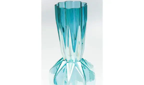 Jarrón turquesa La Gema