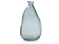 Jarrón cristal azul Dahl Jarrón cristal azul Dahl