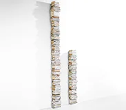 Librero Vertical Ptolomeo de pared Librero Vertical Ptolomeo de pared