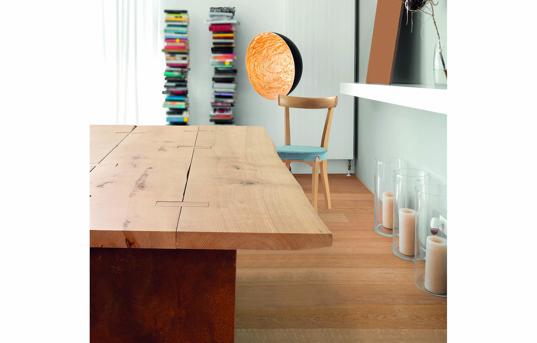 Mesa de comedor tablero natural May