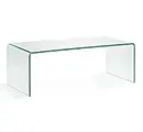 Mesa de centro de cristal