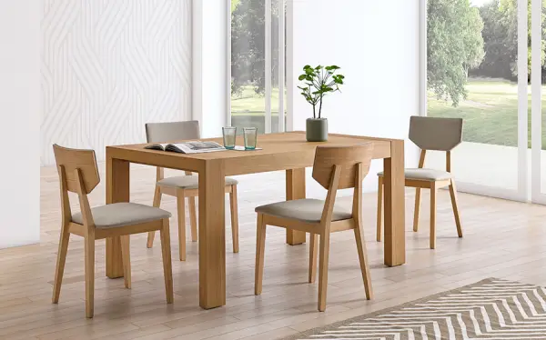 Mesa de comedor Evora extensible rectangular