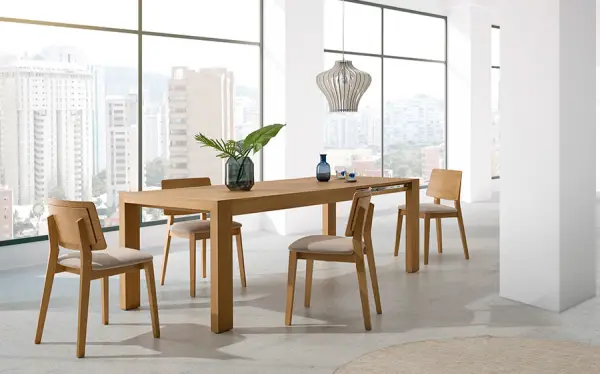 Mesa de comedor Evora extensible rectangular