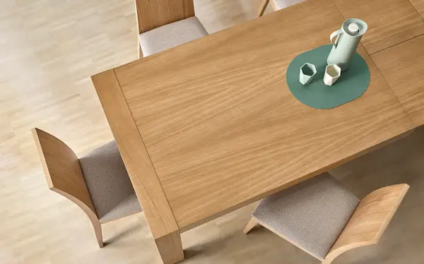 Mesa de comedor Evora extensible rectangular