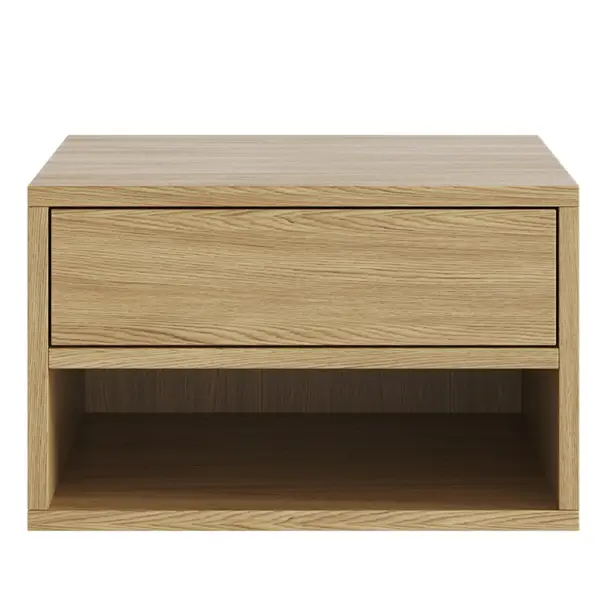 Mesa de noche suspendida 1 cajón Osaka
