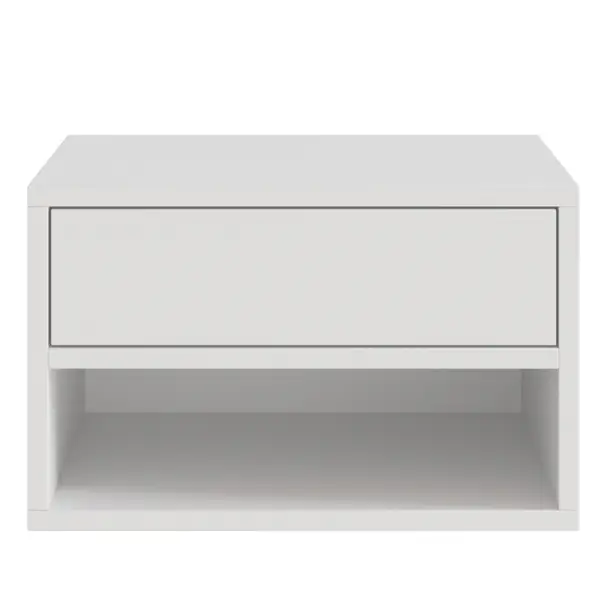 Mesa de noche suspendida 1 cajón Osaka