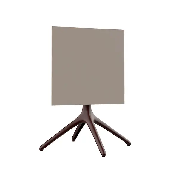 Mesa baja cuadrada abatible Uni de 50 Mowee