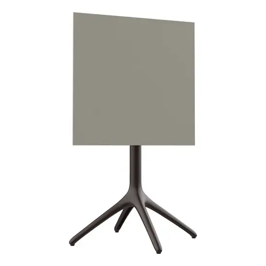 Mesa baja cuadrada abatible Uni de 73 Mowee
