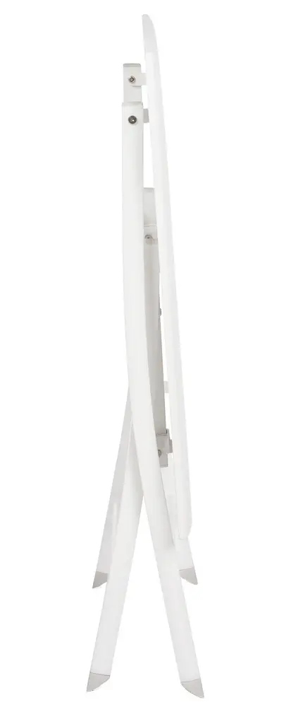 Mesa plegable de jardín blanca Elin