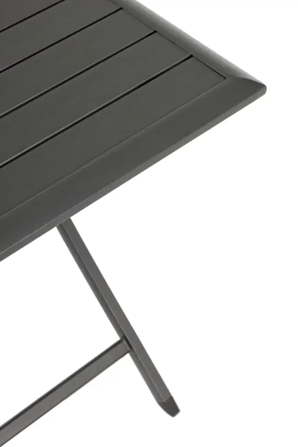 Mesa plegable negra Elin Antrac