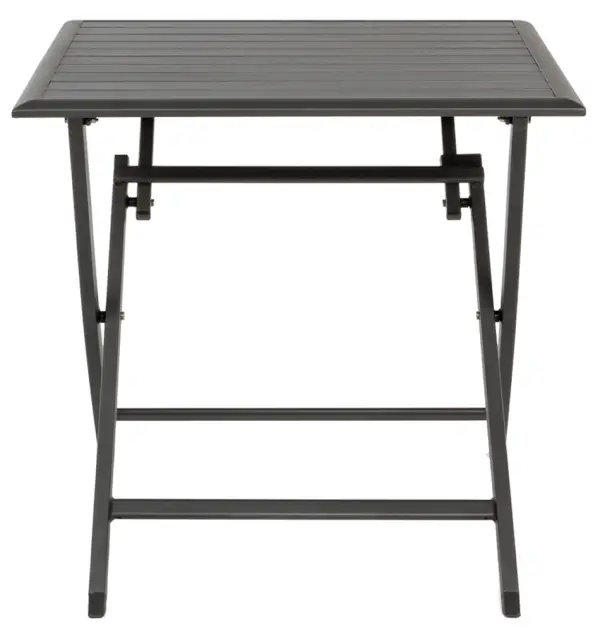 Mesa plegable negra Elin Antrac