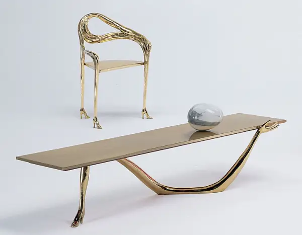 Mesa de Centro Clásica Leda