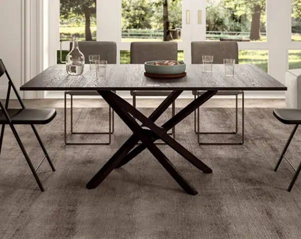 Mesa de centro convertible en mesa de comedor Suegiu Ozzio Italia