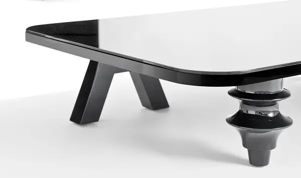 Mesa de Centro Rectangular Moderna Multileg