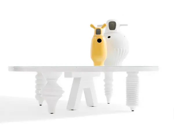 Mesa de Centro Rectangular Moderna Multileg