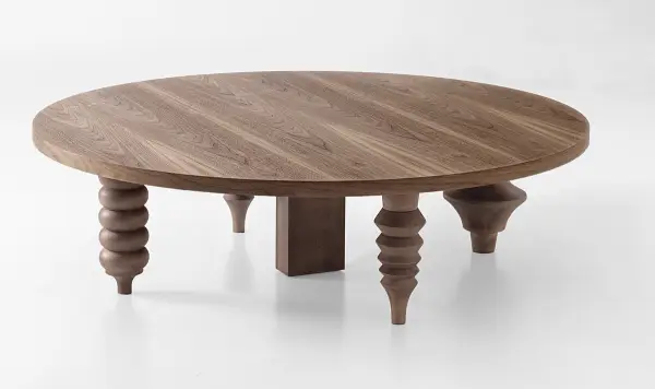 Mesa de Centro Redonda Moderna Multileg
