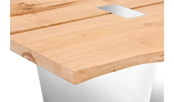 Mesa de comedor castaño nórdico Jasper