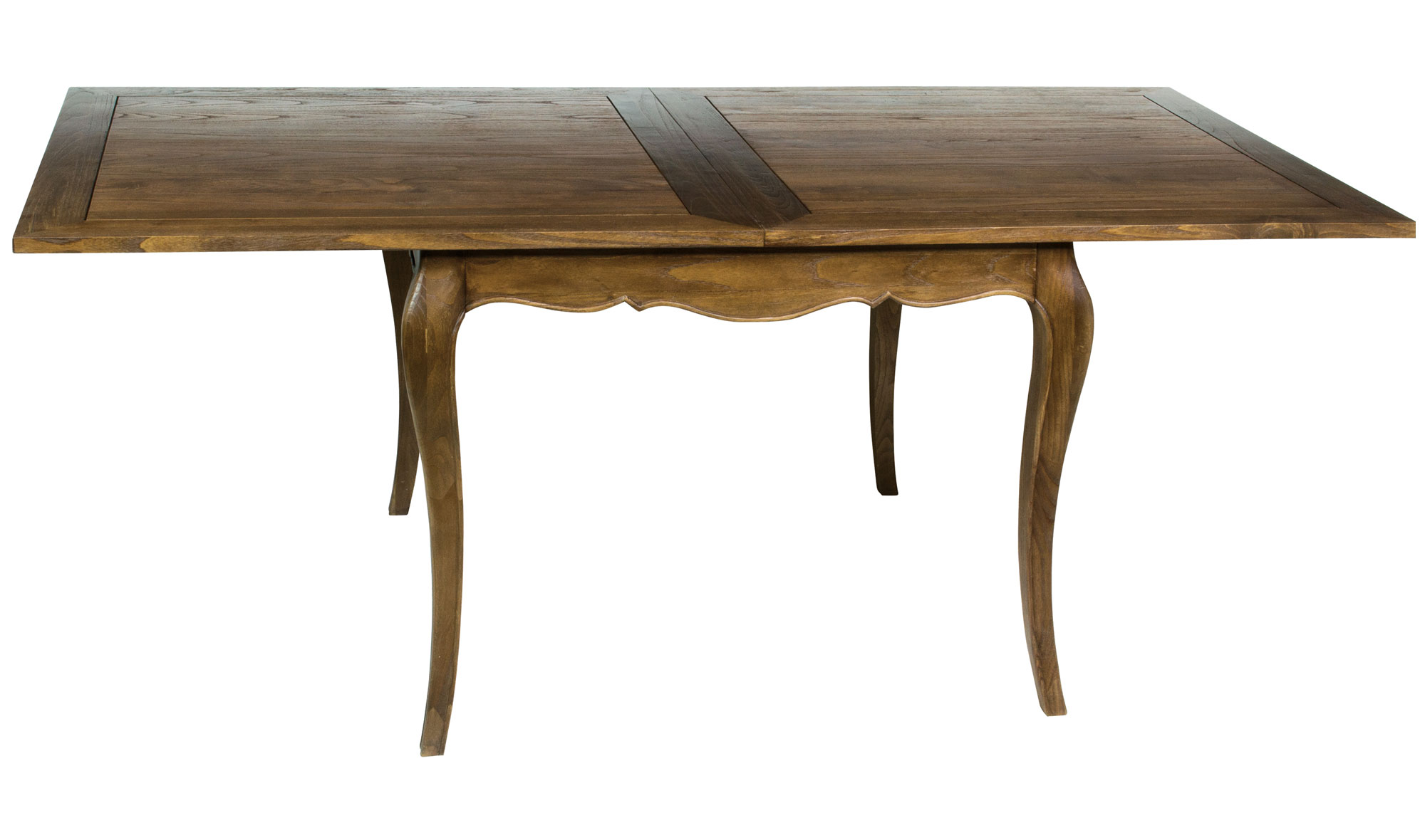 Mesa de comedor cuadrada extensible vintage Metaire