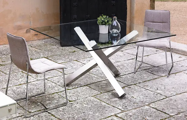 Mesa de comedor cuadrada Moderna Oise