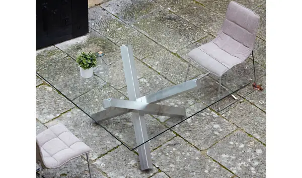 Mesa de comedor cuadrada Moderna Oise