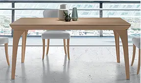 Mesa de comedor extensible Ixia