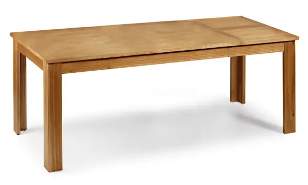 Mesa de comedor extensible lateral Colonial Natural