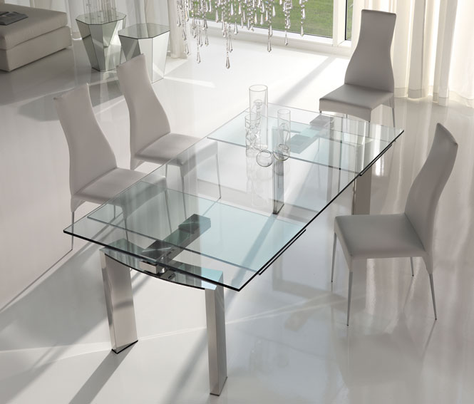 Mesa de comedor extensible Moderna Daytona