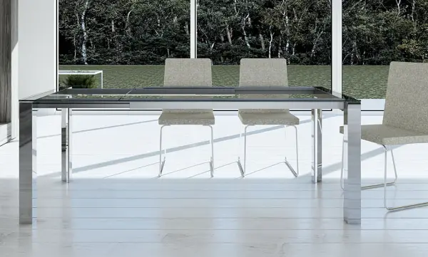 Mesa de Comedor extensible Moderna Tama