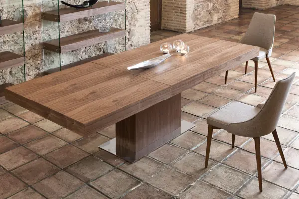 Mesa de comedor extensible Moderna Tarqui