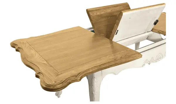 Mesa de comedor extensible vintage butterfly Marsella