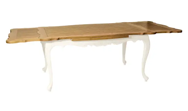 Mesa de comedor extensible vintage Nantes