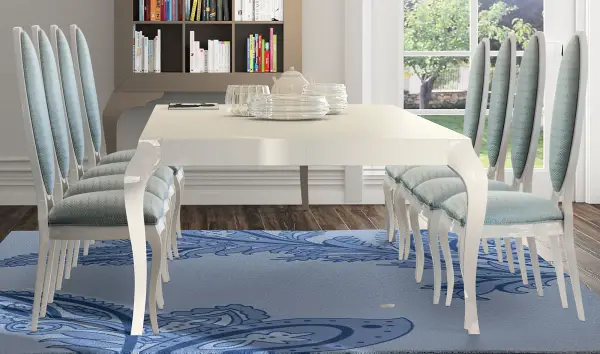 Mesa de comedor fija moderna Agora