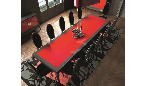 Mesa de comedor fija moderna Quantum