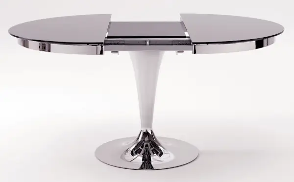 Mesa de comedor extensible laca Moderna Eclipse