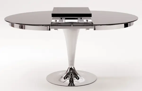 Mesa de comedor extensible laca Moderna Eclipse