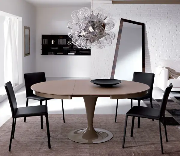 Mesa de comedor madera Moderna Eclipse