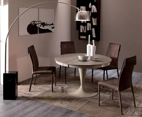 Mesa de comedor madera Moderna Eclipse