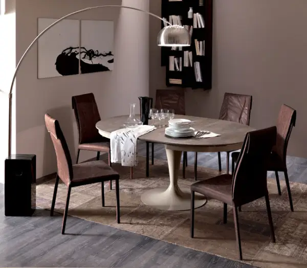 Mesa de comedor madera Moderna Eclipse