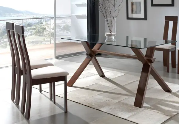 Pack Mesa Comedor y 4 Sillas Eliorund
