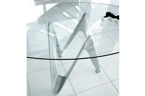Mesa de comedor ovalada Moderna Alagi