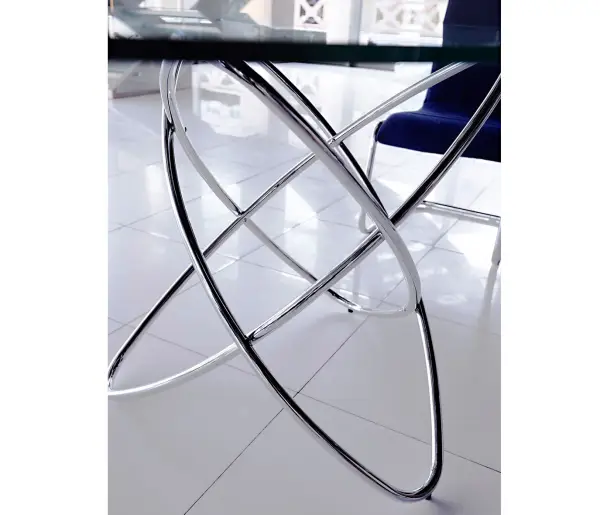 Mesa de comedor ovalada Moderna Junco