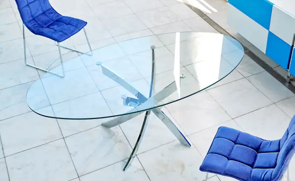 Mesa de comedor ovalada Moderna Xenon