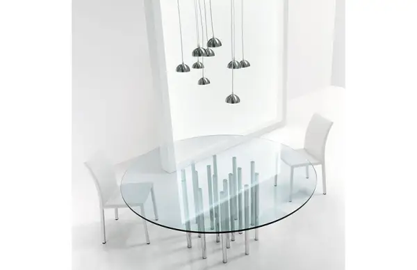 Mesa de comedor redonda Mille Bonaldo