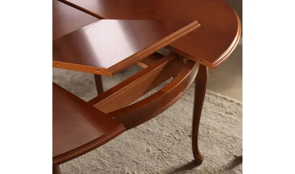 Mesa de comedor extensible clásica Ilora